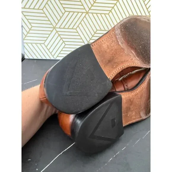 Allen Edmonds Men's Brown Leather OxfordsSize 9.5 B